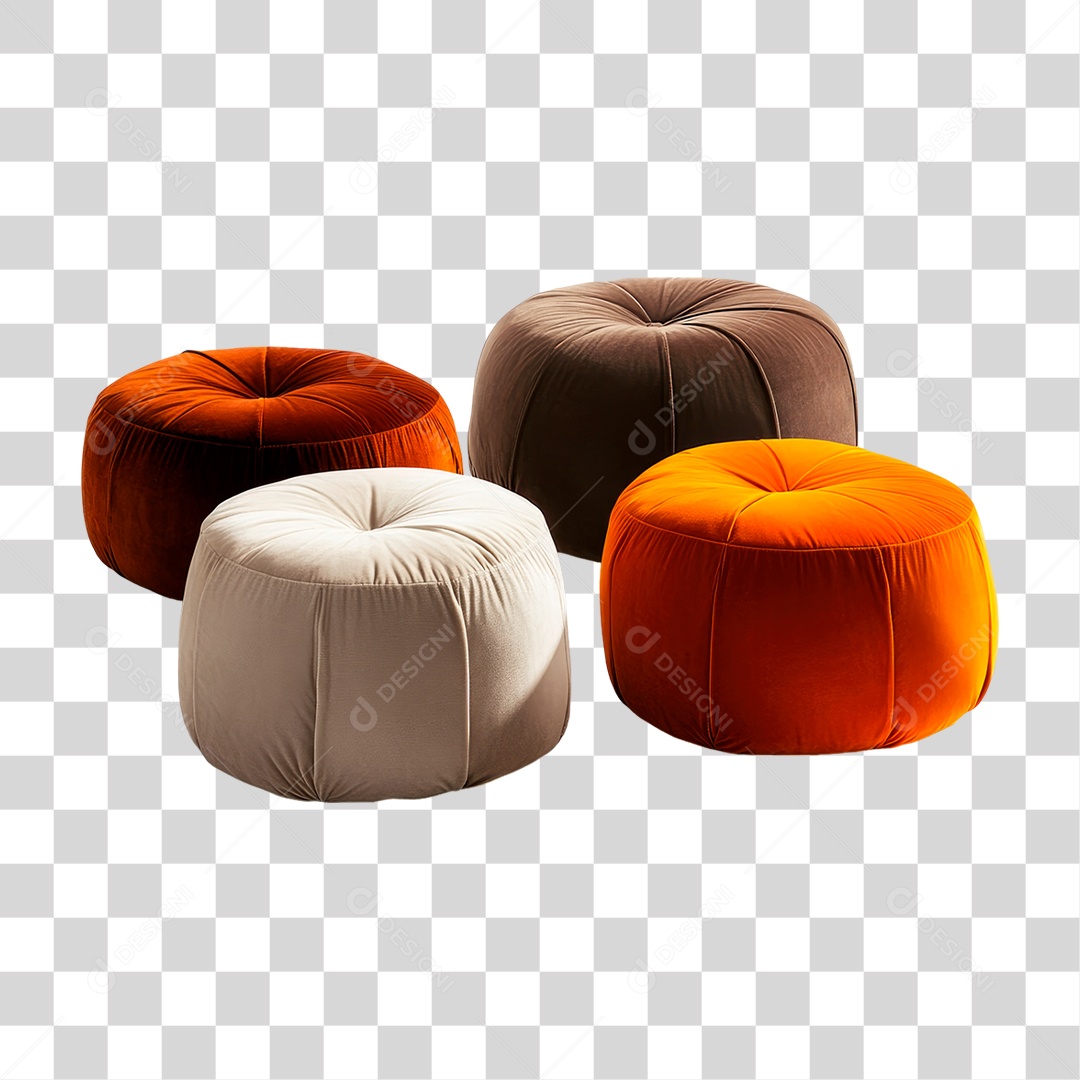 Puff de Espuma PNG Transparente