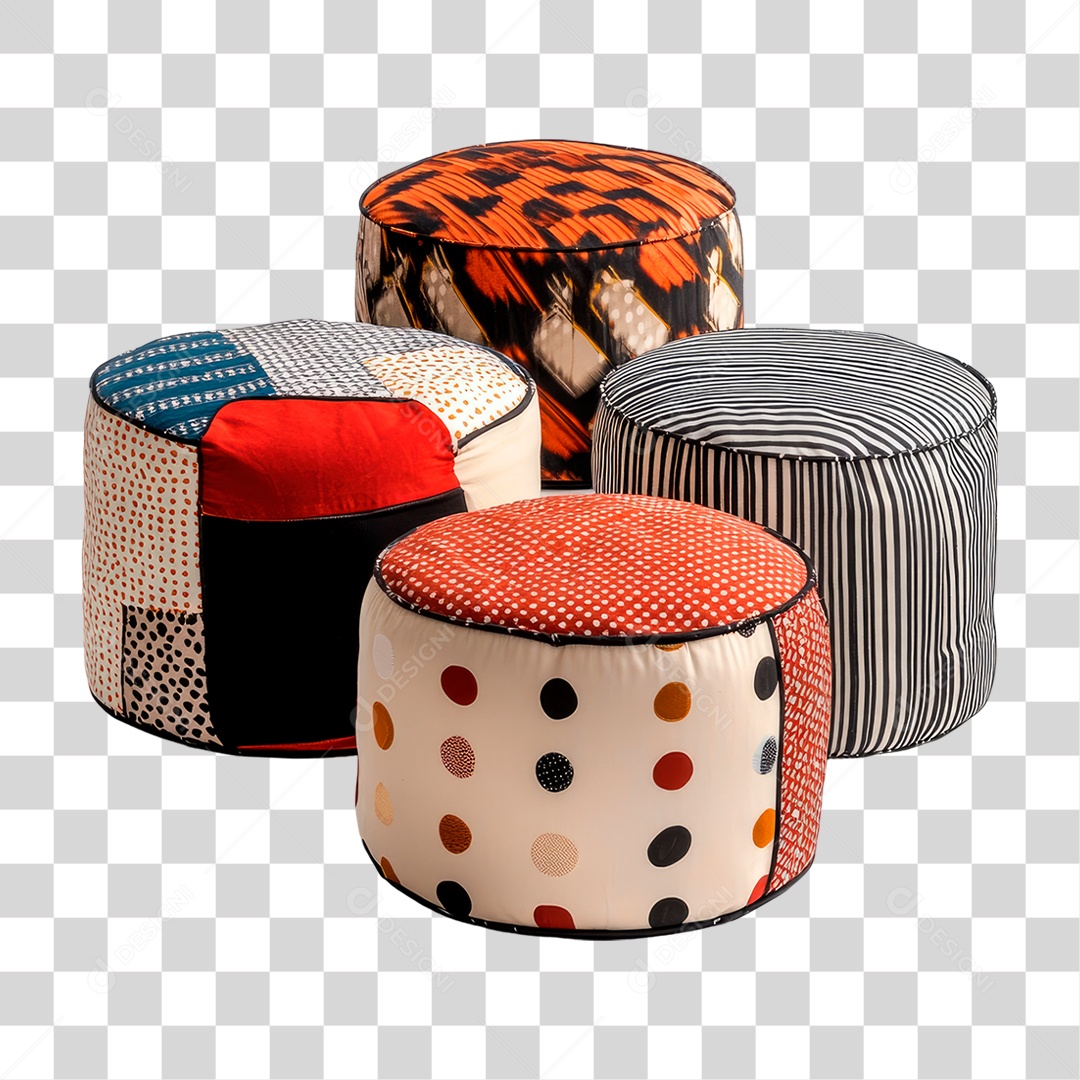 Puff de Espuma PNG Transparente