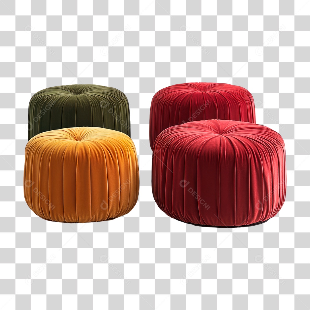 Puff de Espuma PNG Transparente