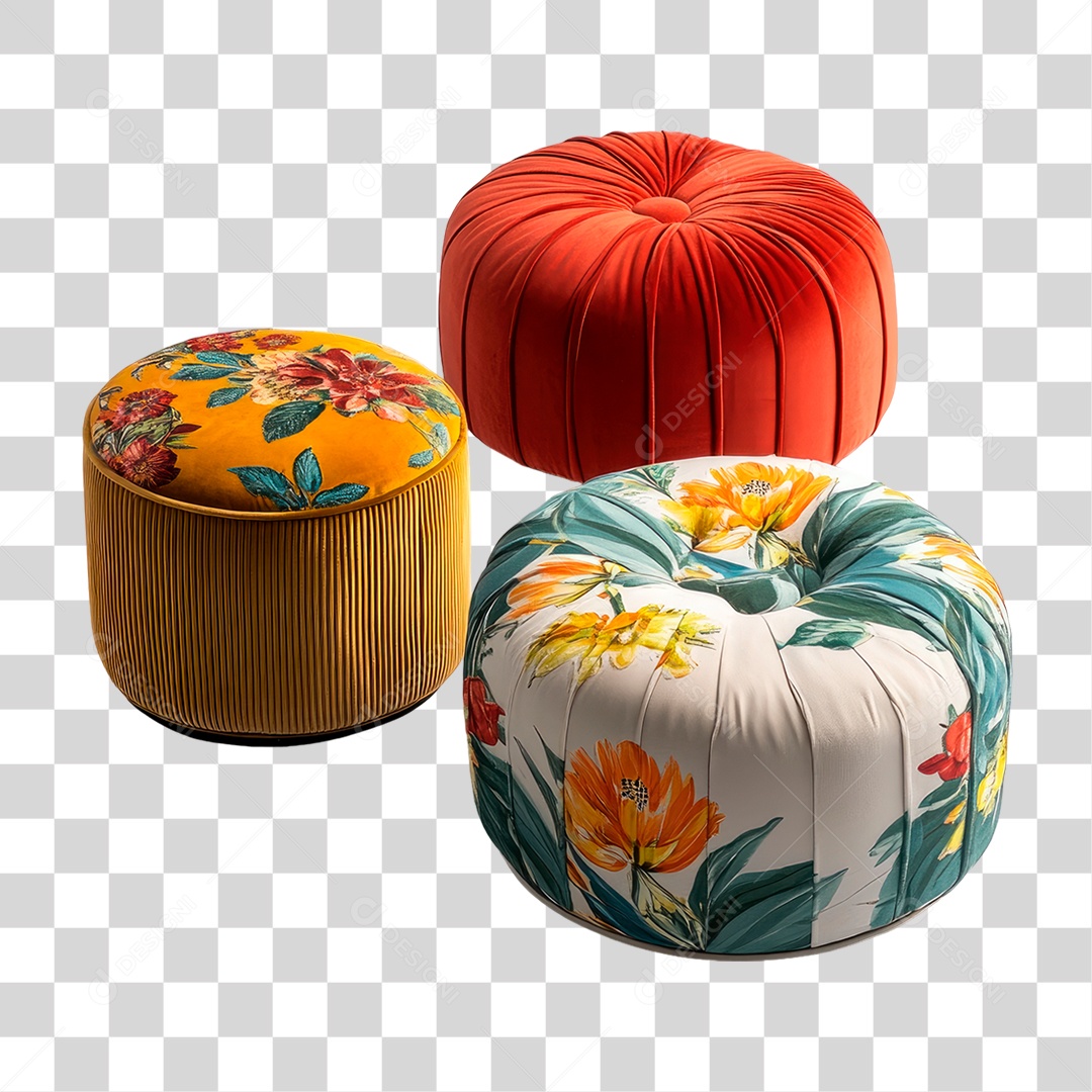 Puff de Espuma PNG Transparente