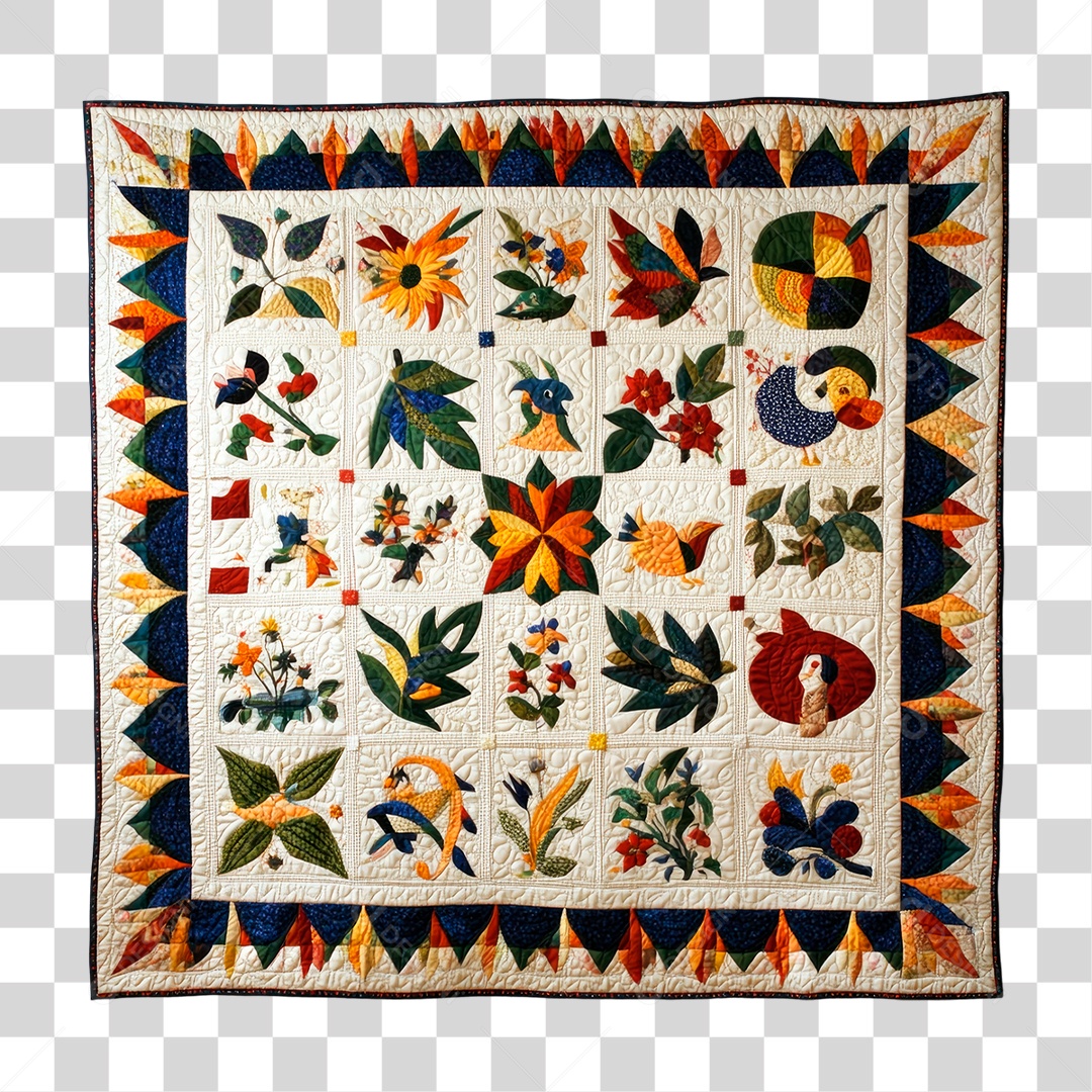 Tapete Colorido PNG Transparente