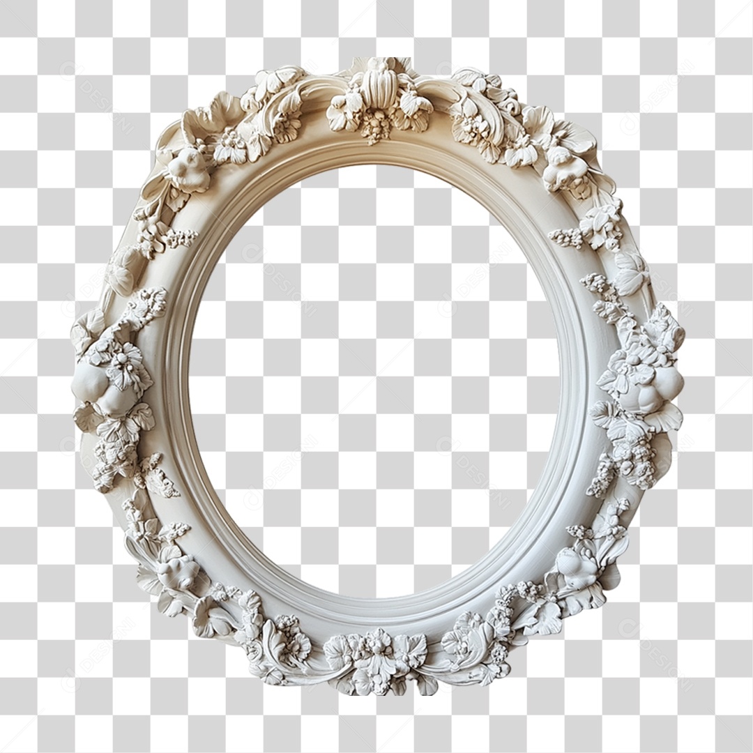 Quadro Moldura PNG Transparente