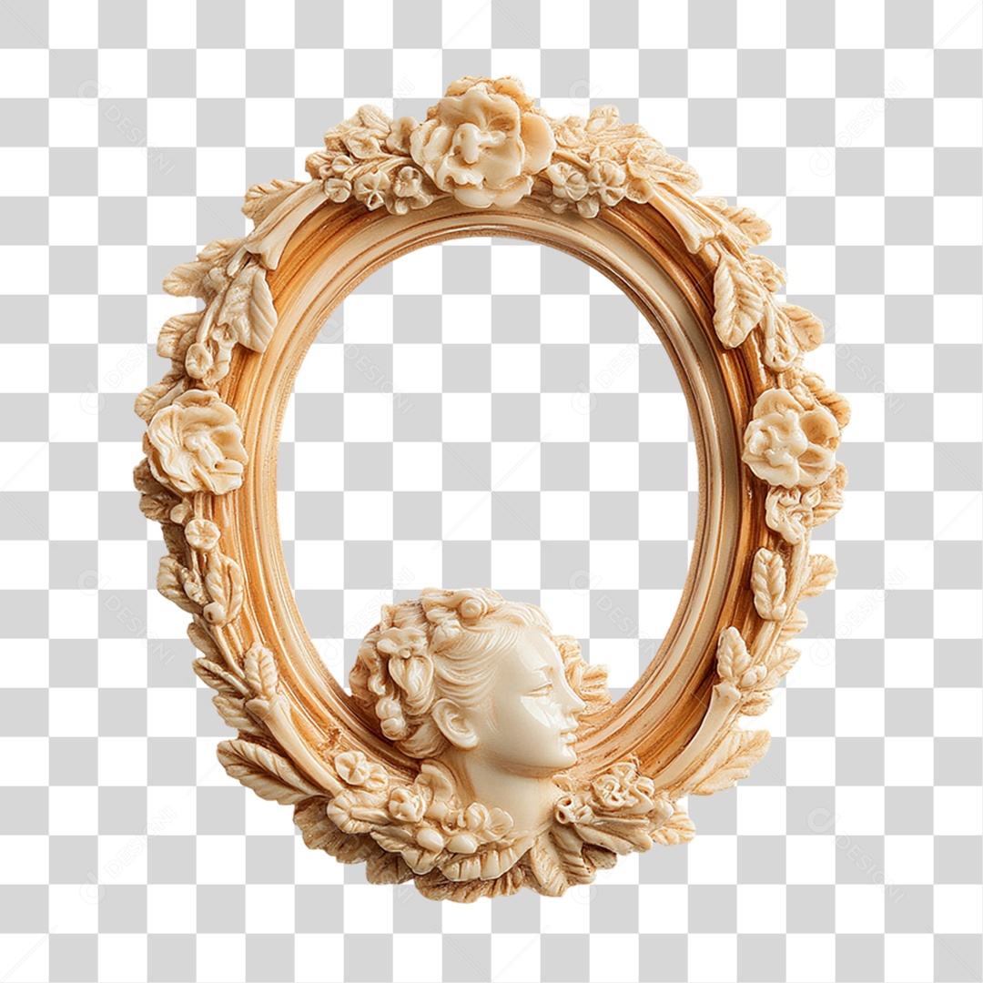 Quadro Moldura PNG Transparente