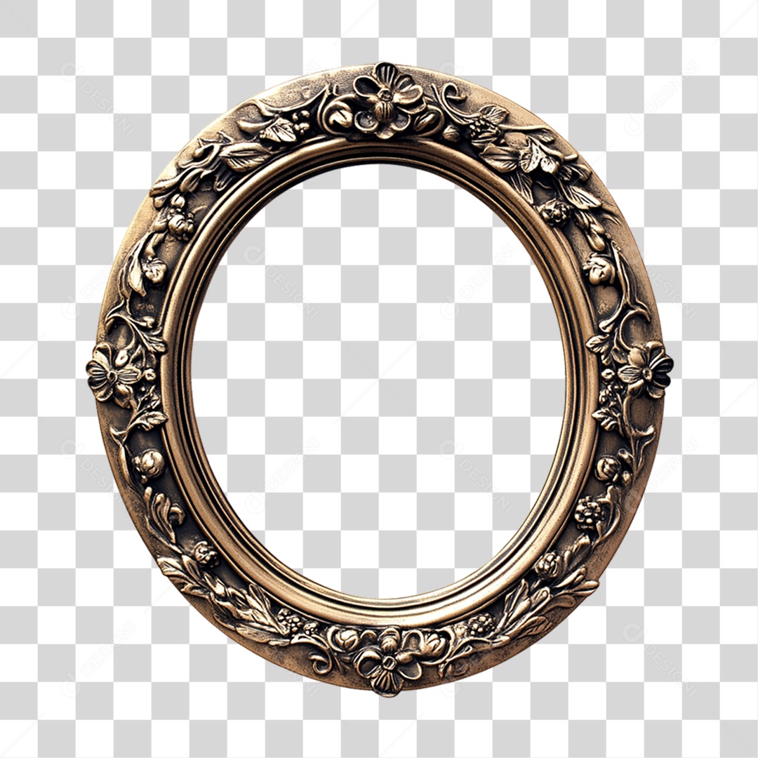 Quadro Moldura PNG Transparente