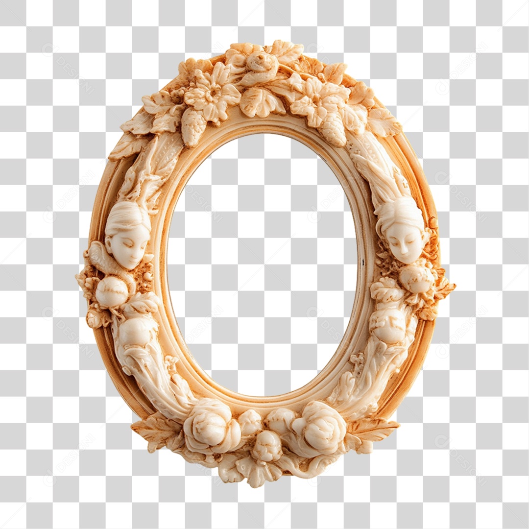 Quadro Moldura PNG Transparente