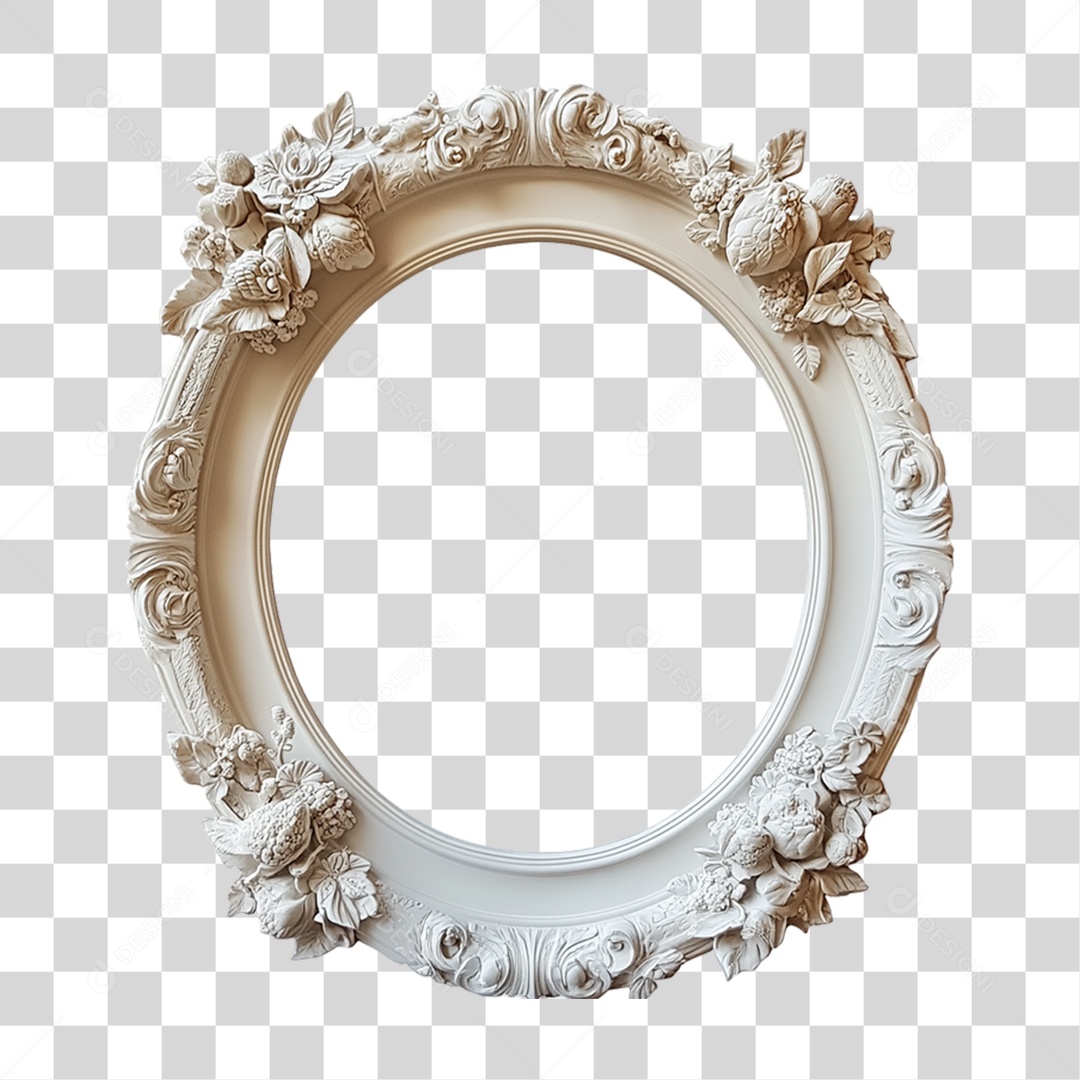 Quadro Moldura PNG Transparente