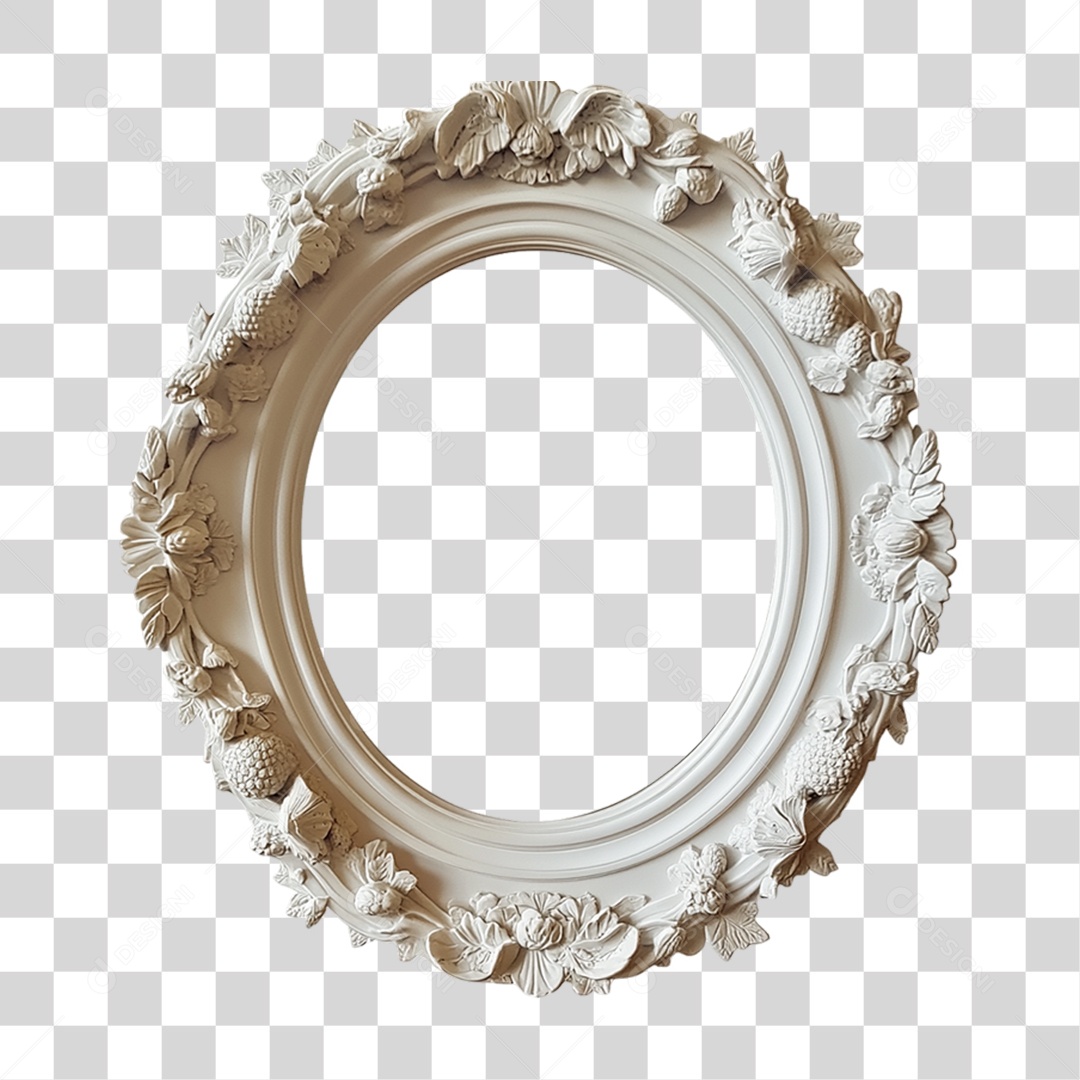 Quadro Moldura PNG Transparente