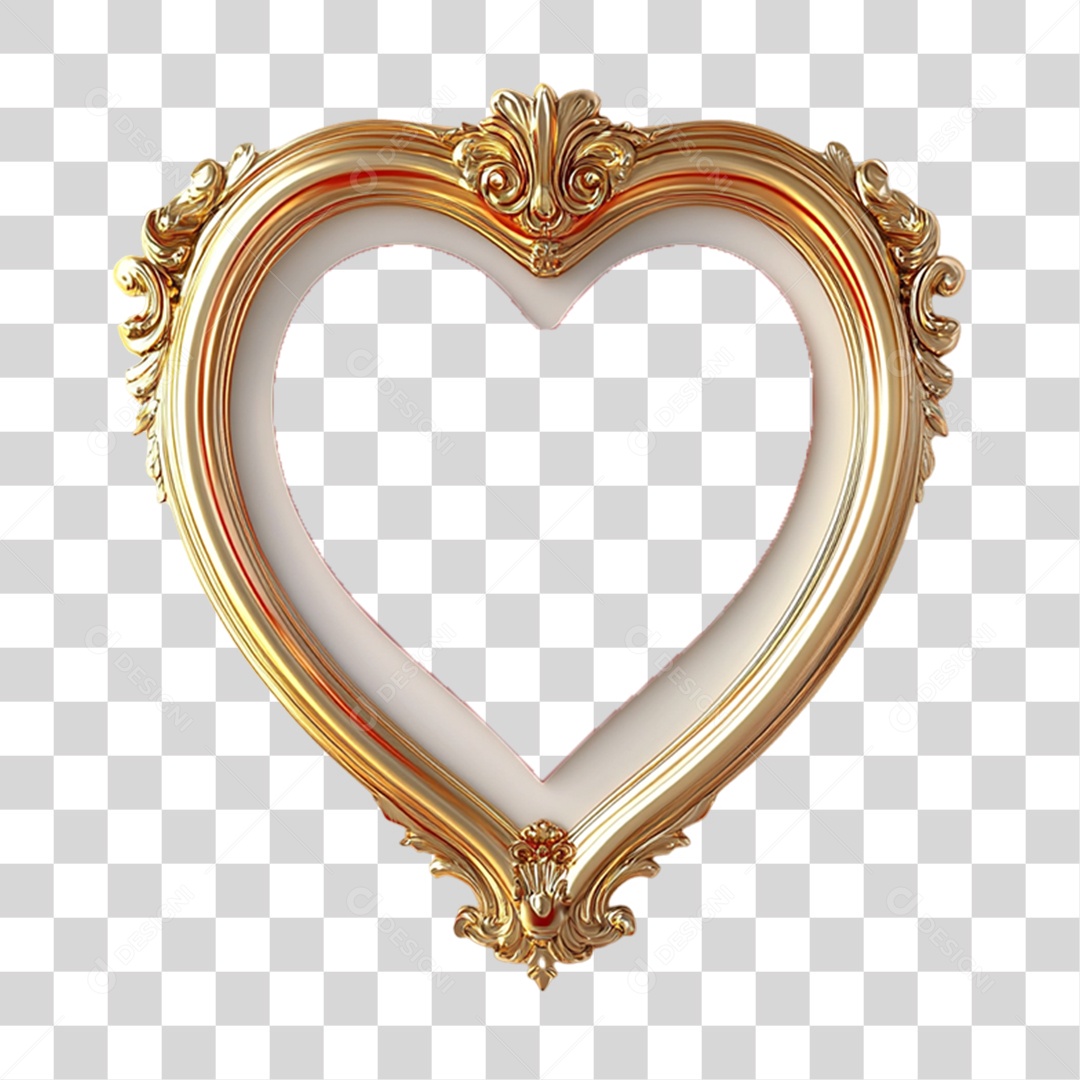 Quadro Moldura PNG Transparente