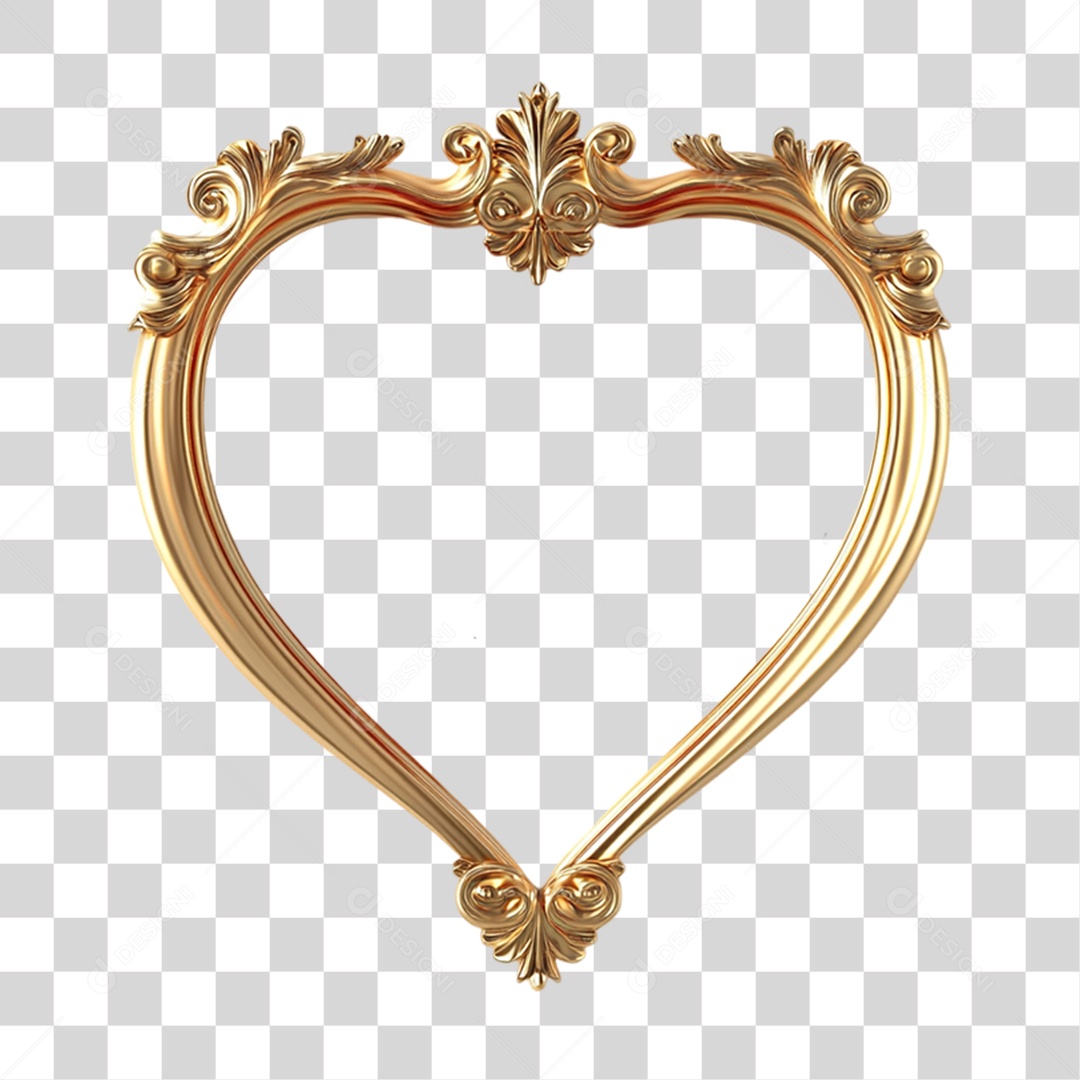 Quadro Moldura PNG Transparente