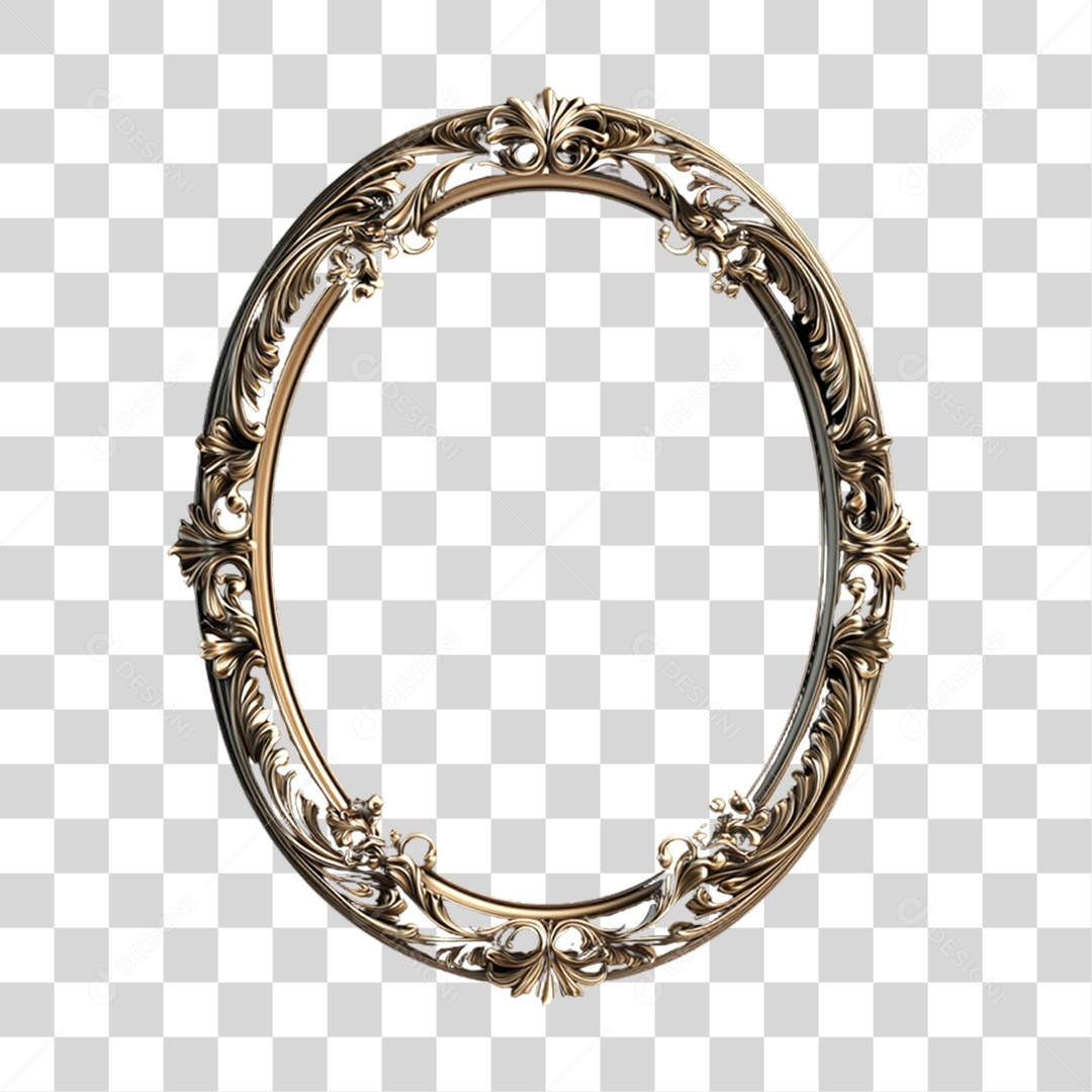 Quadro de Madeira PNG Transparente