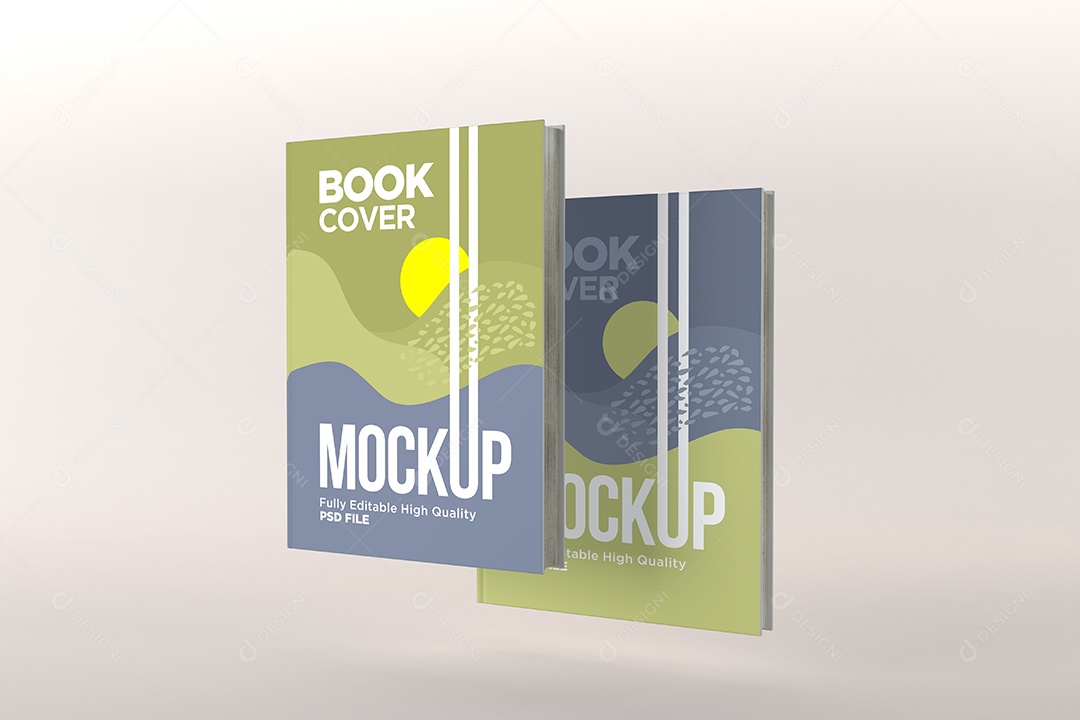 Mockup de Livro PSD Editável