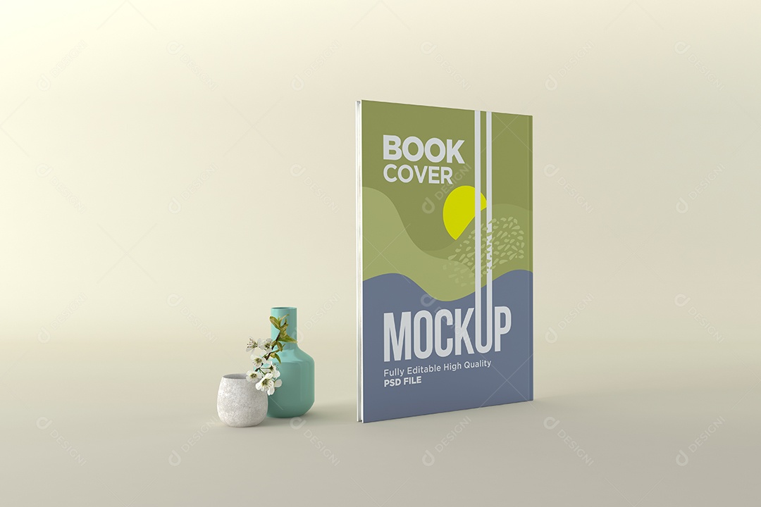 Mockup de Livro PSD Editável