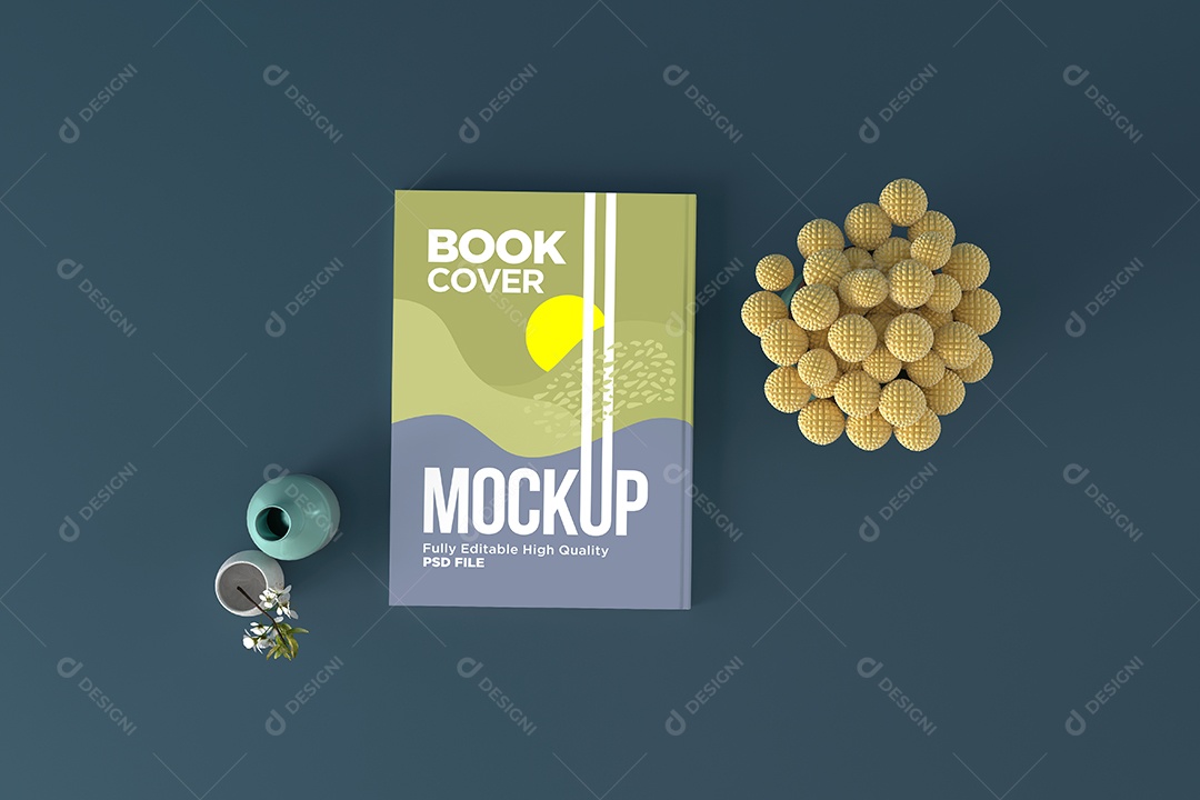Mockup de Livro PSD Editável