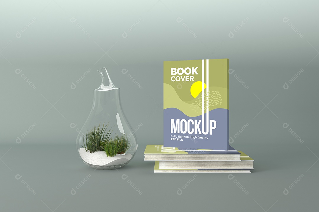 Mockup de Livro PSD Editável