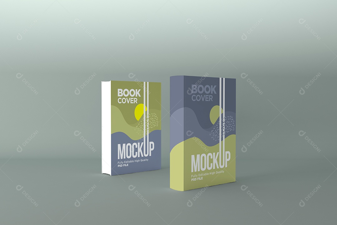 Mockup de Livro PSD Editável
