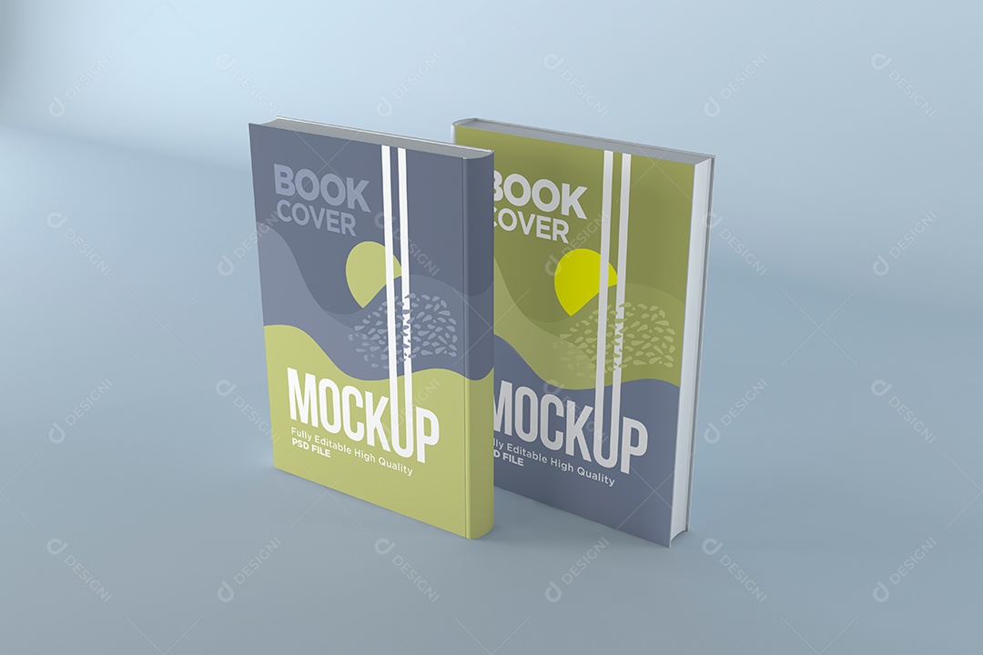 Mockup de Livro PSD Editável