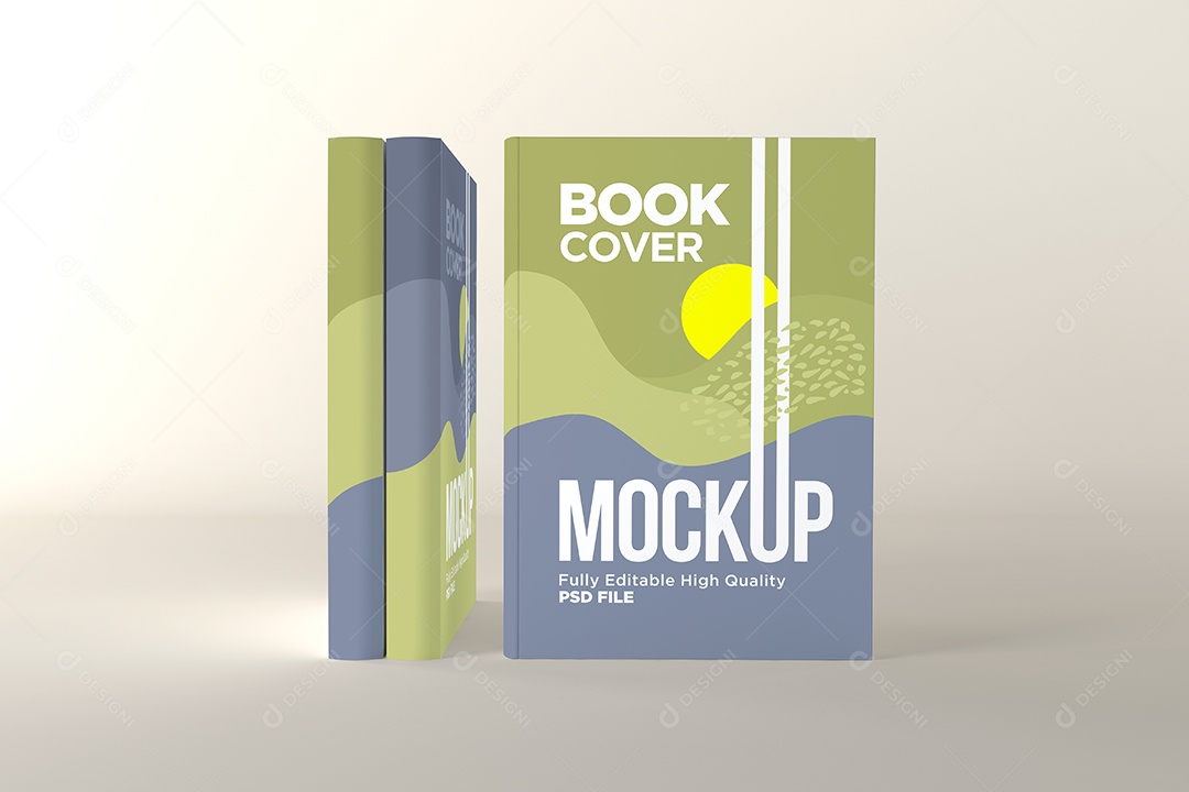 Mockup de Livro PSD Editável