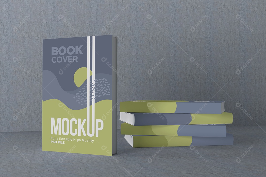 Mockup de Livro PSD Editável