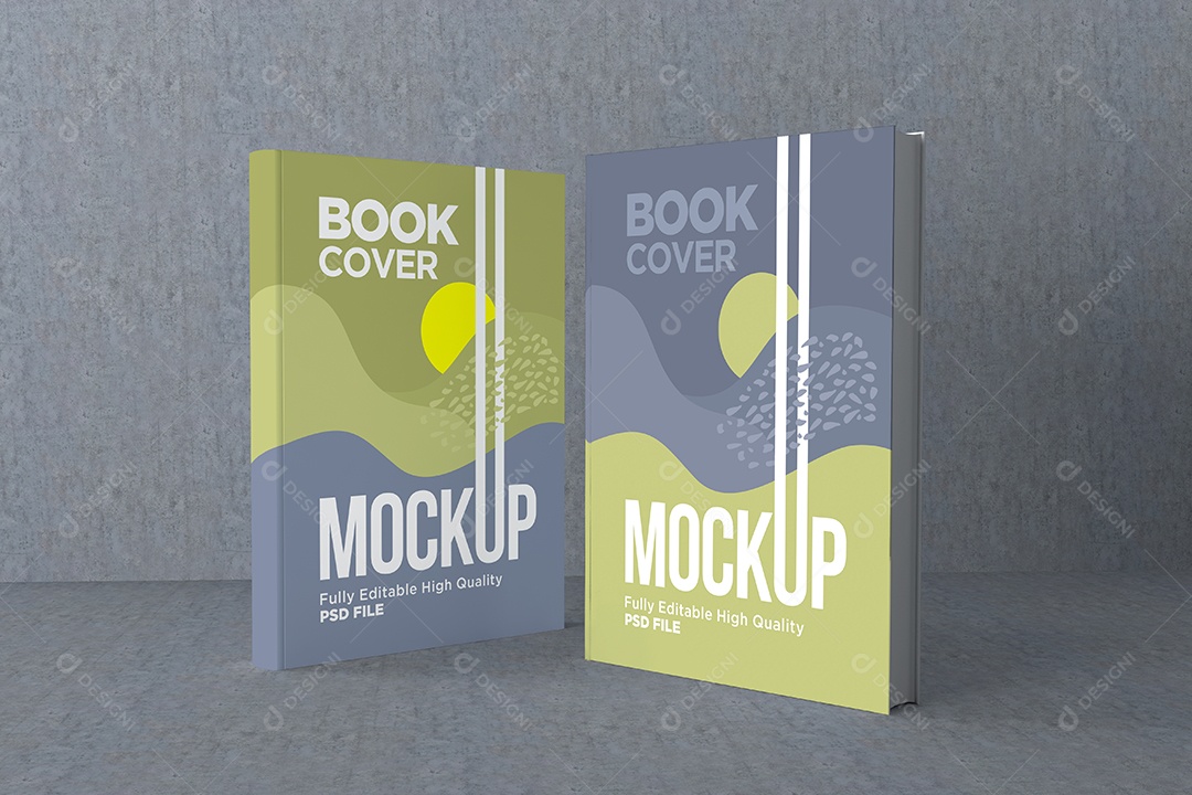 Mockup de Livro PSD Editável