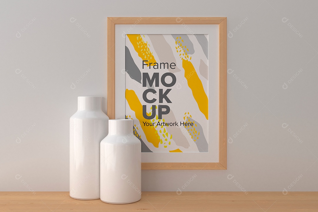 Moldura de Quadro Mockup PSD