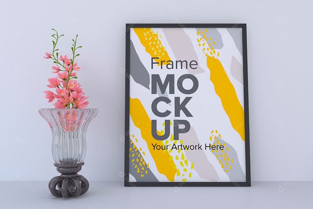 Moldura de Quadro Mockup PSD