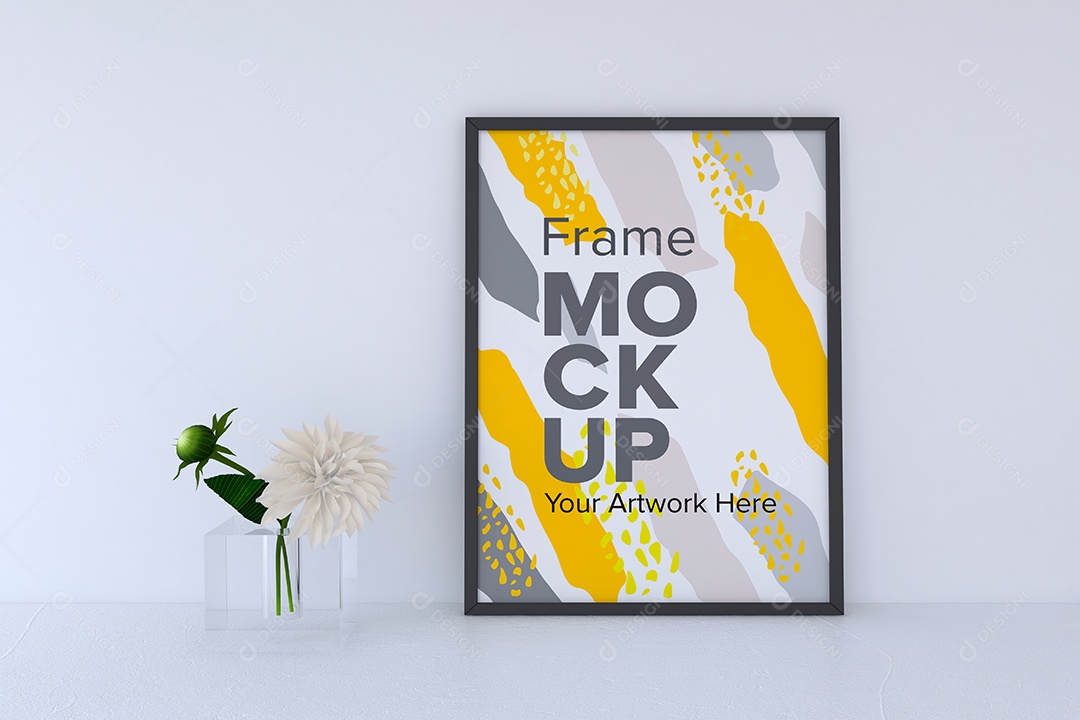 Moldura de Quadro Mockup PSD