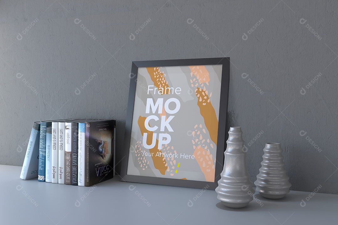 Moldura de Quadro Mockup PSD