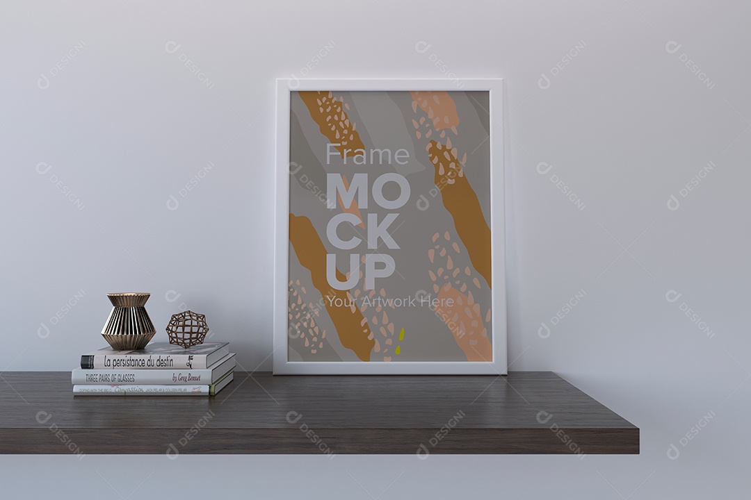 Moldura de Quadro Mockup PSD