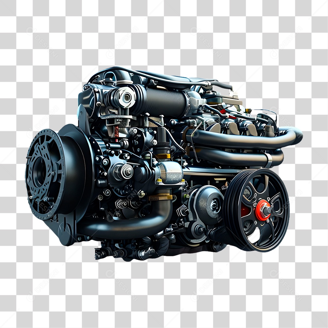 Motor Carro PNG Transparente