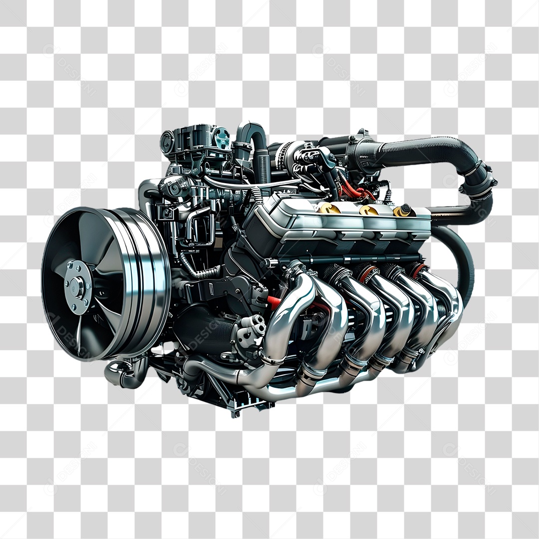 Motor de Carro PNG Transparente