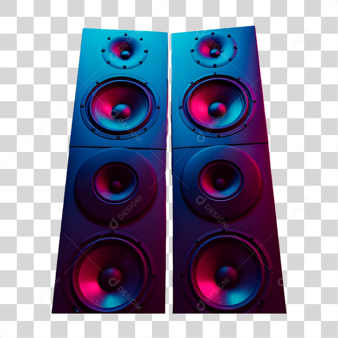 Caixa de Som PNG Transparente