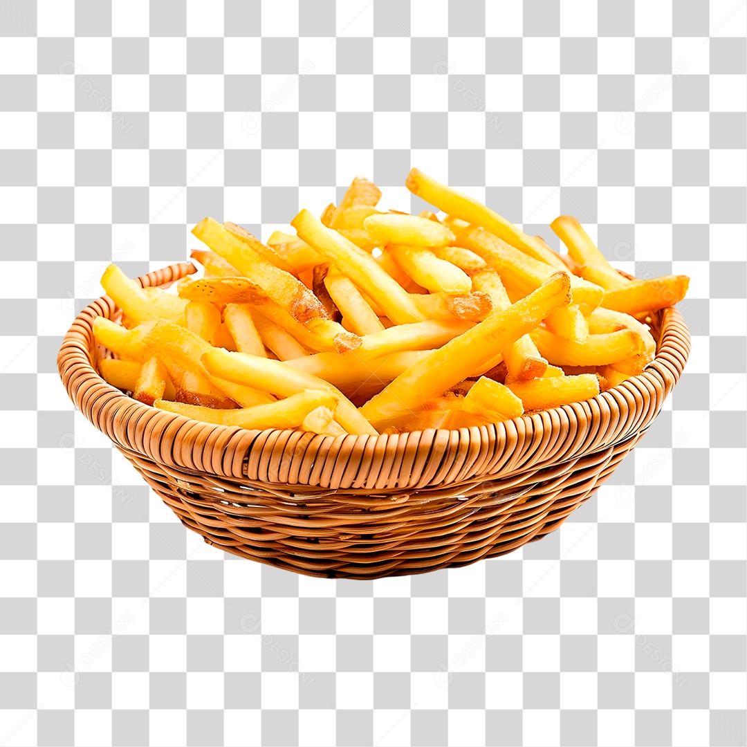 Batata Frita PNG Transparente