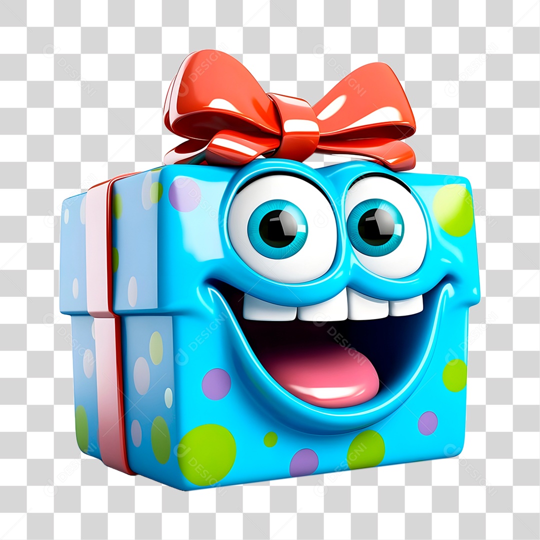 Ícone Caixa de Presente PNG Transparente