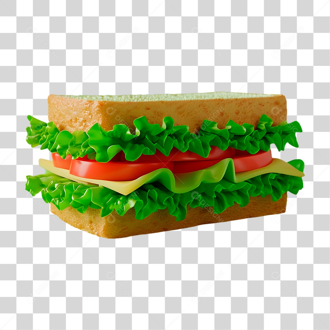 Sanduíche PNG Transparente