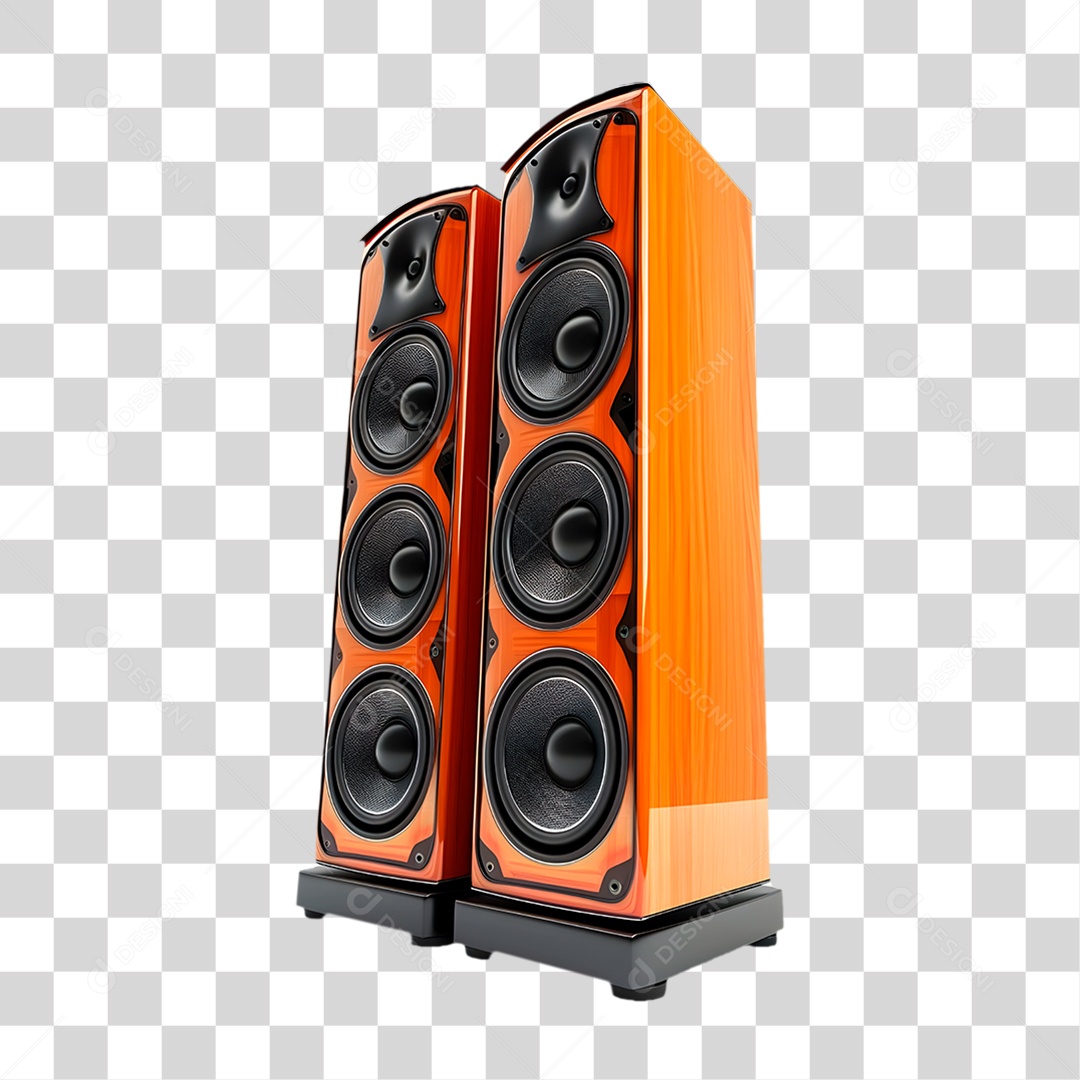 Paredão de Som PNG Transparente