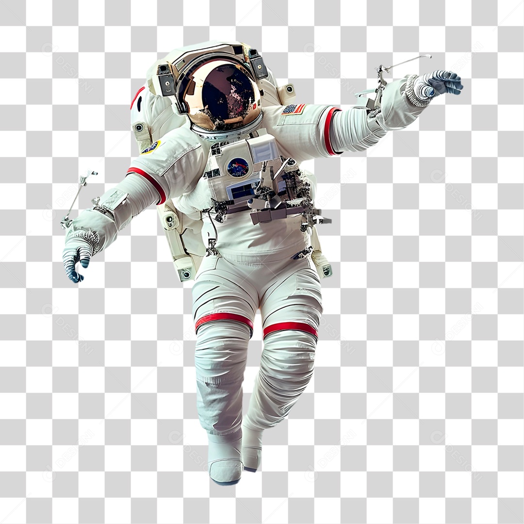 Astronauta PNG Transparente
