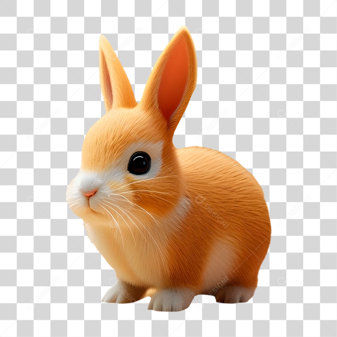 Coelho PNG Transparente