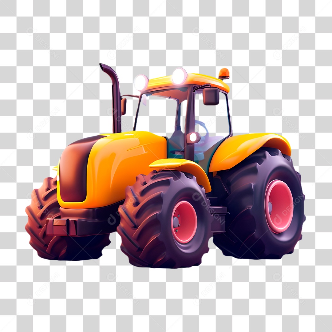 Trator PNG Transparente