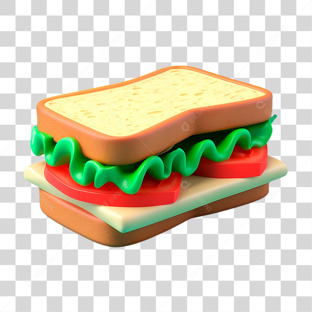 Sanduiche PNG Transparente