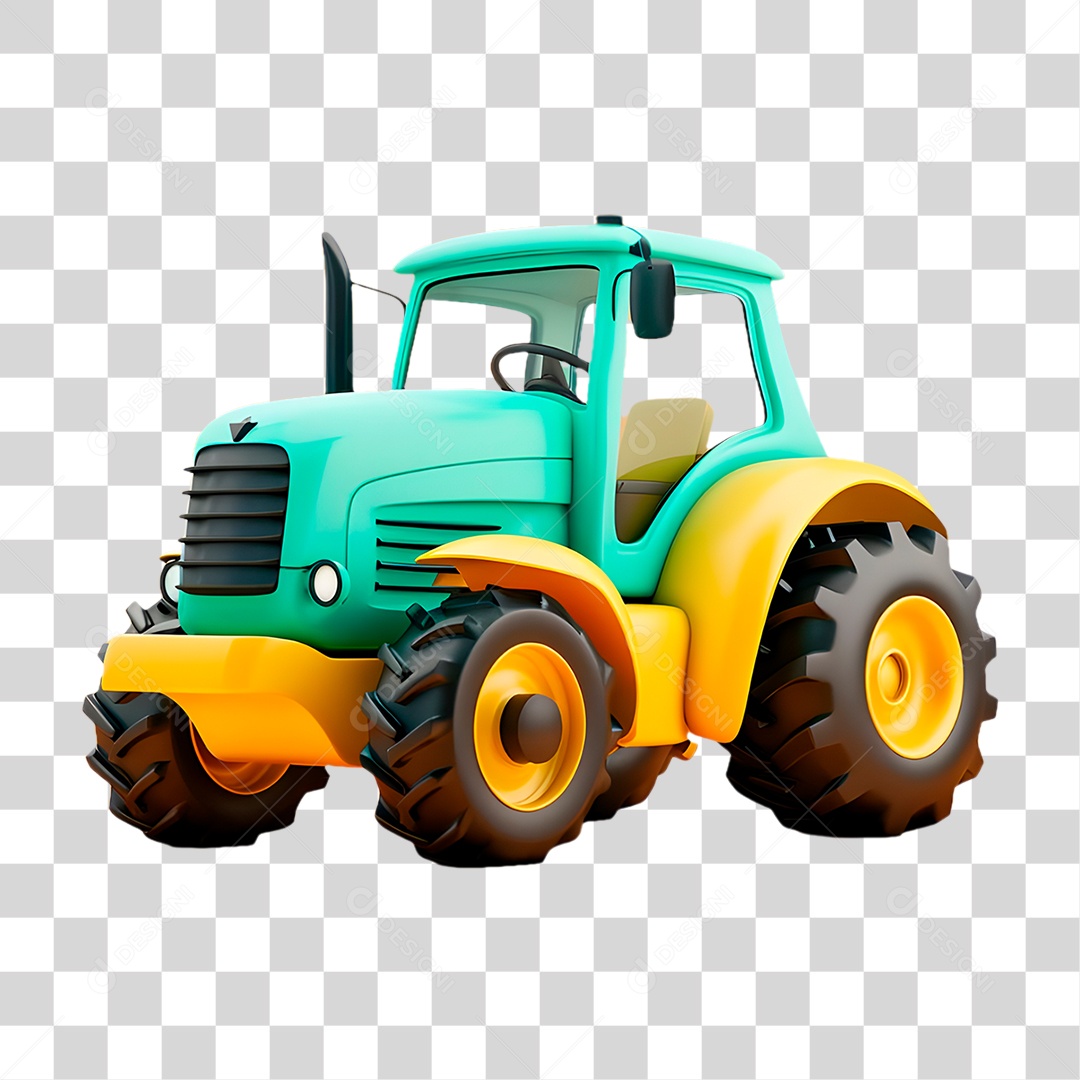 Trator PNG Transparente