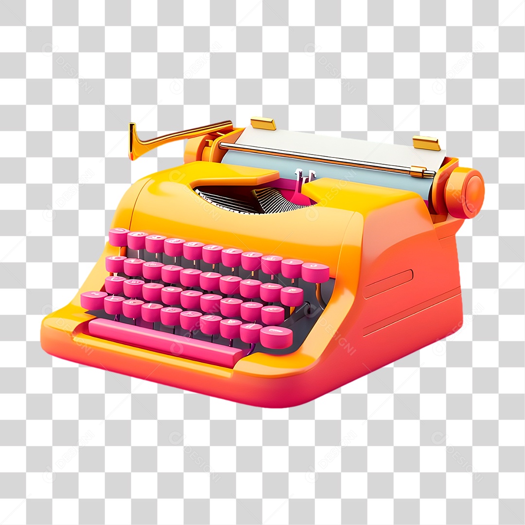 Transparent PNG Typewriter