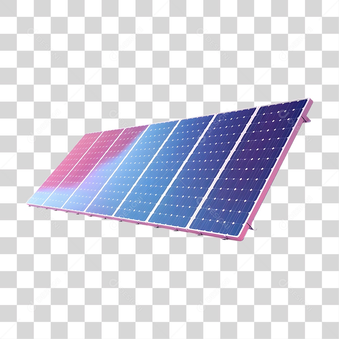 Placa Solar PNG Transparente