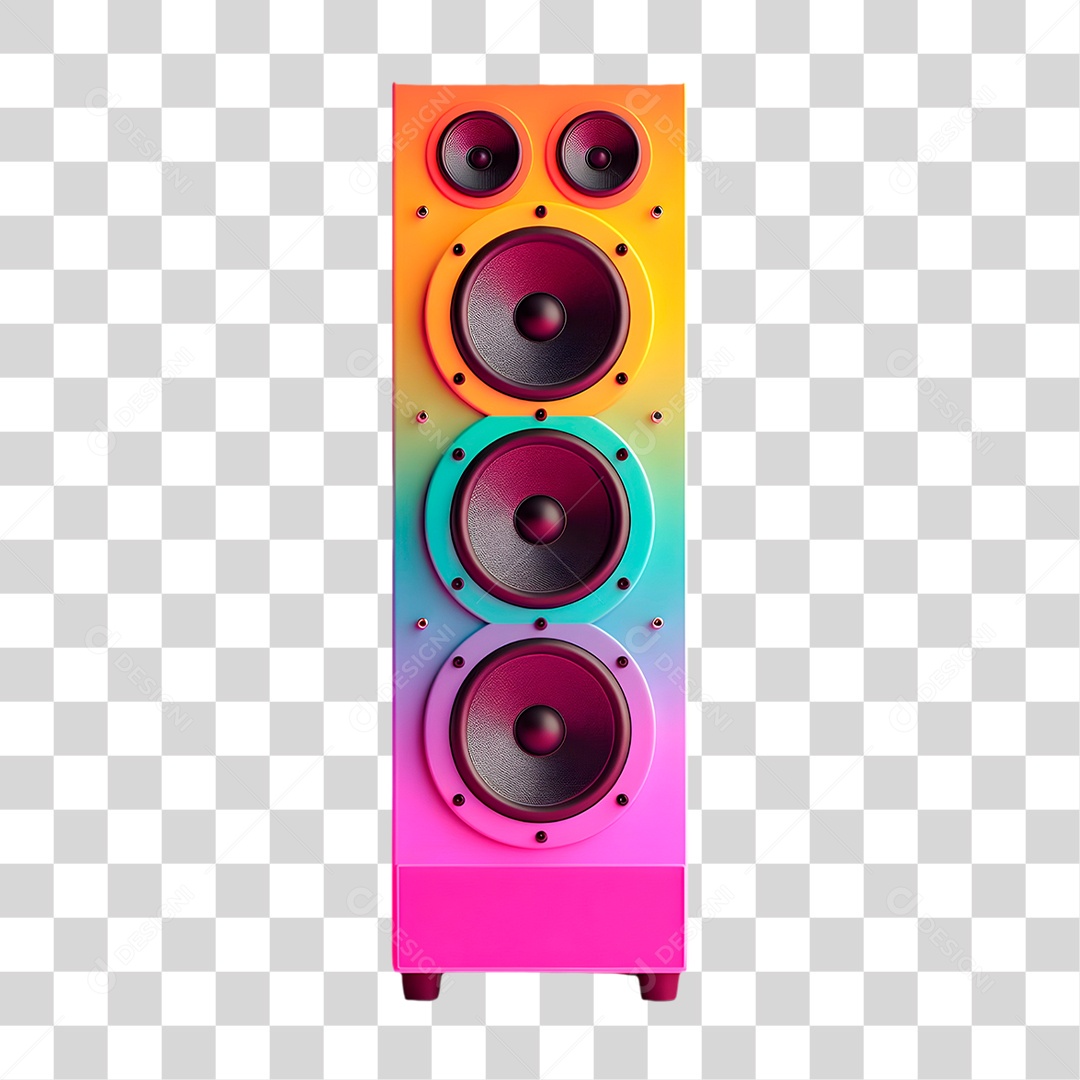 Caixa de Som PNG Transparente