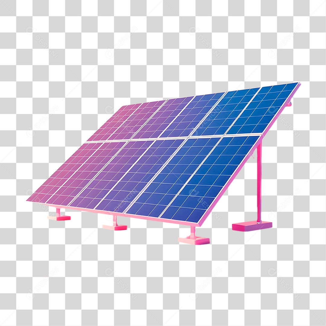 Placa Solar PNG Transparente