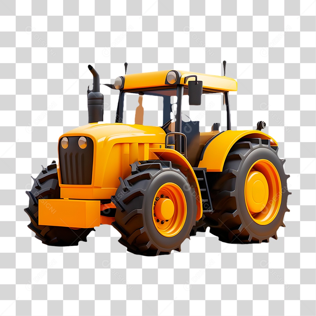 Trator PNG Transparente