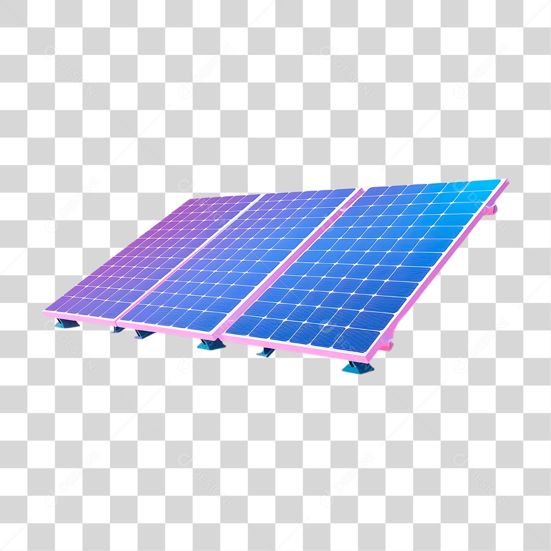 Placa Solar PNG Transparente