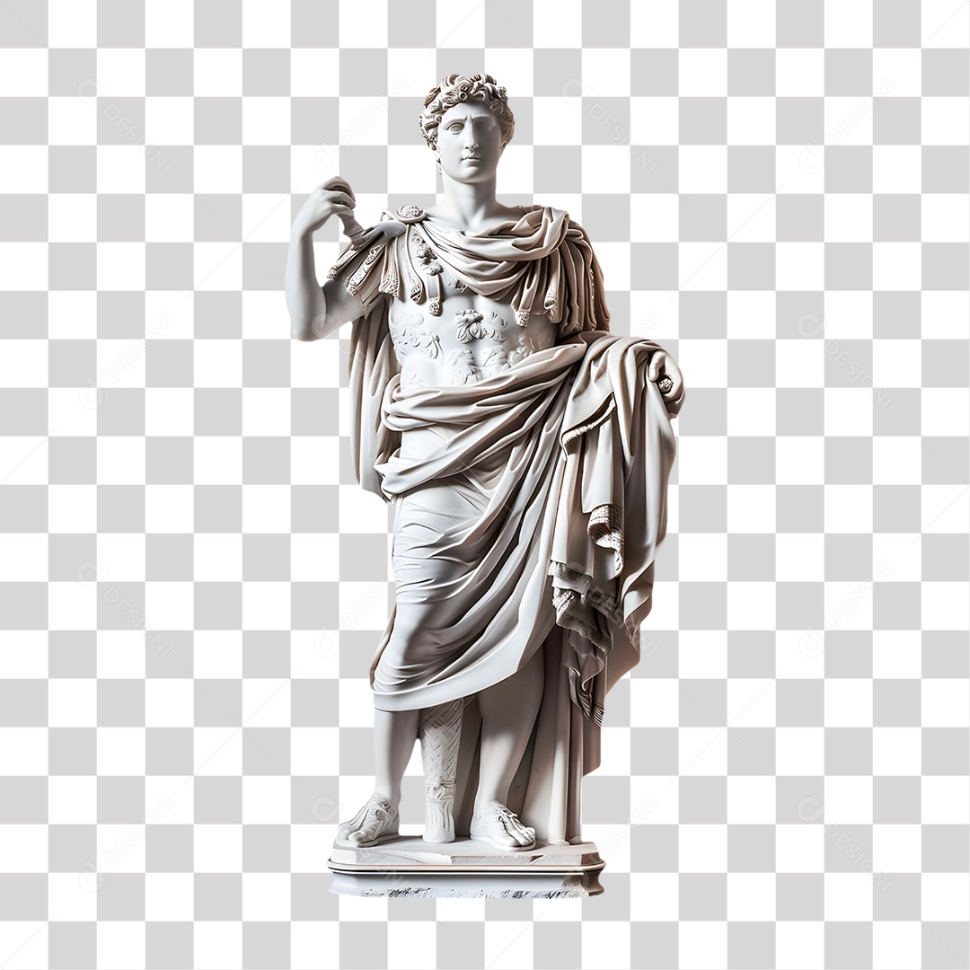 Estátua Grega PNG Transparente