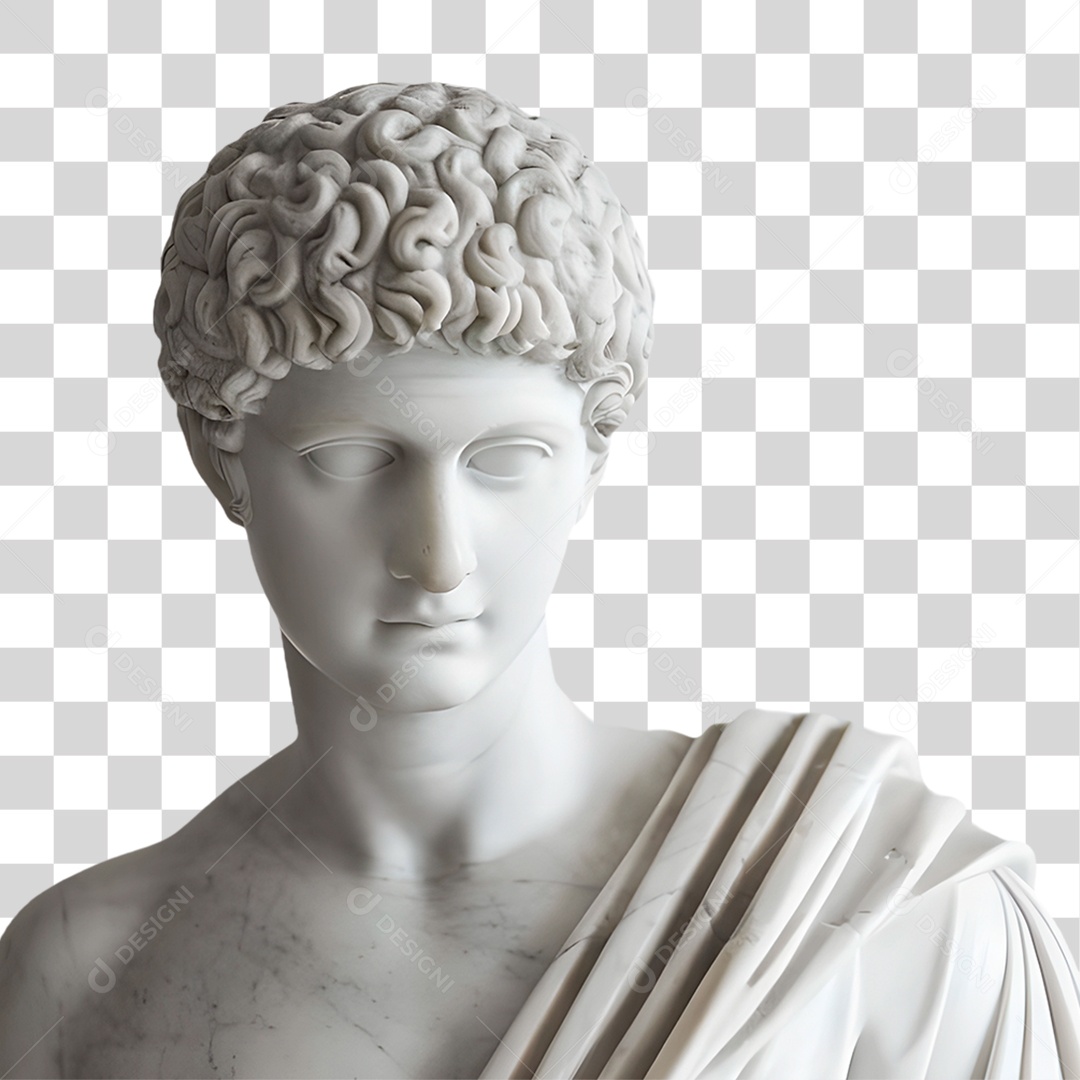 Estátua Grega PNG Transparente