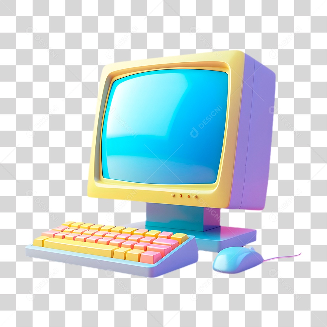 Computador PNG Transparente