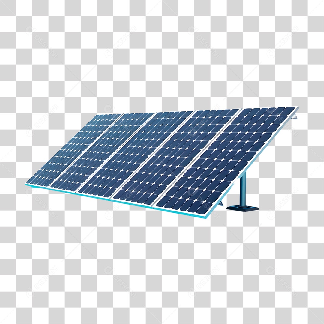 Placa Solar PNG Transparente